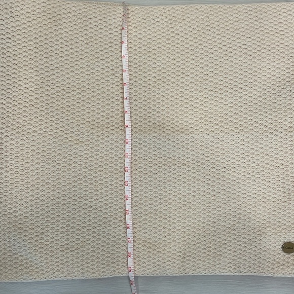 Chloe Foulards Cream Knit Circle/Loop Infinity Scarf - Picture 8 of 11